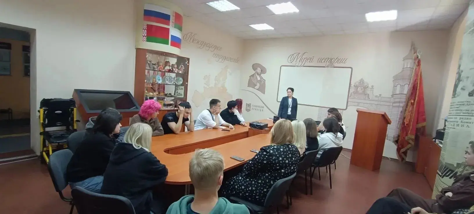 Встреча студентов выпускных курсов с Екатериной Сергеевной Анищенко