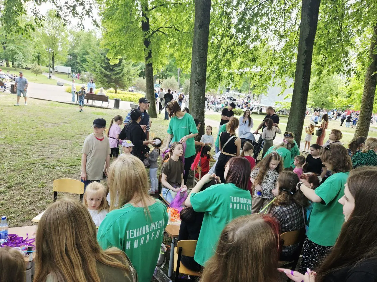 День защиты детей - радость и творчество в детском парке