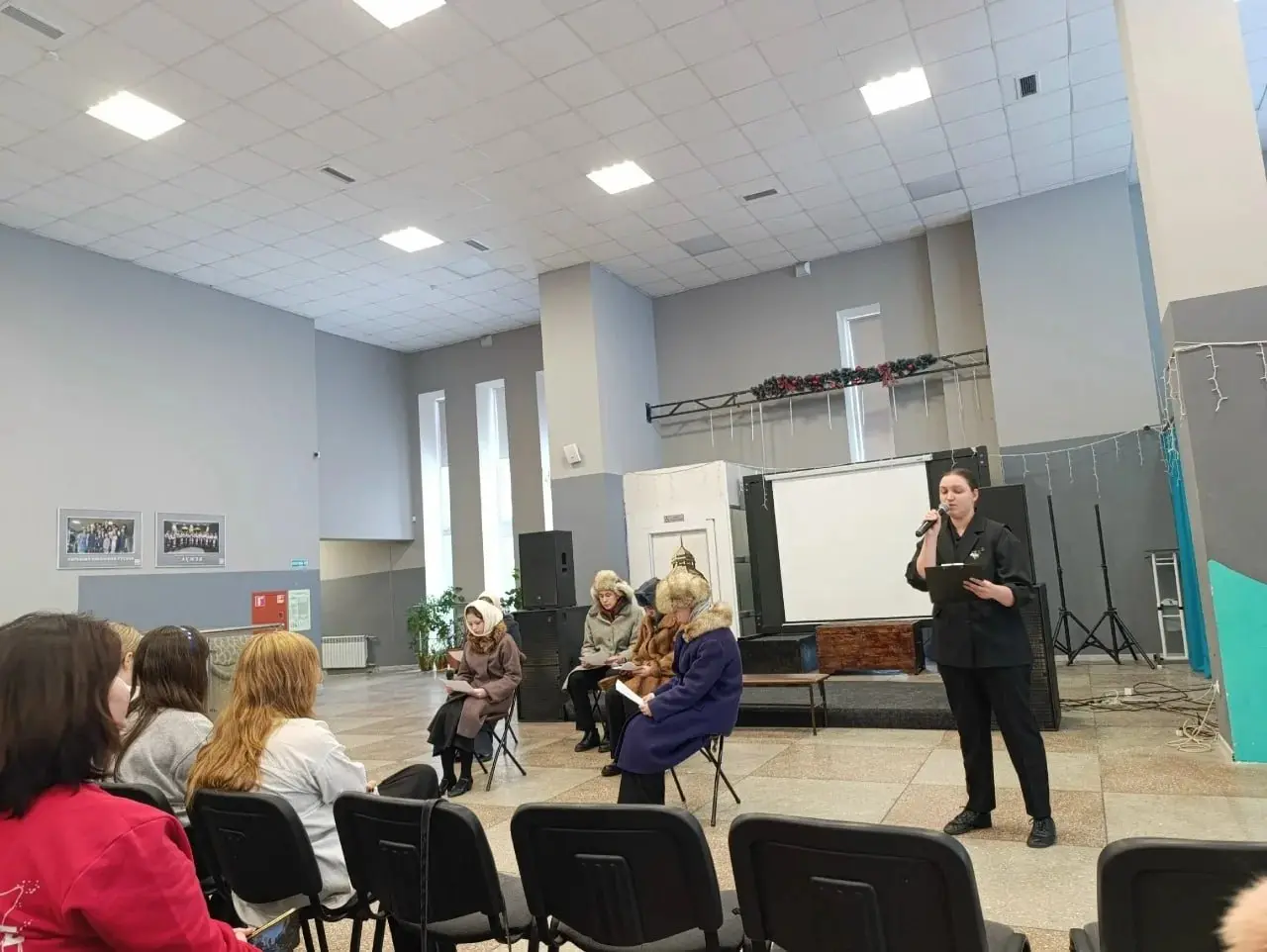 27 января студенты технологического колледжа приняли участие в Театрализованной акции 